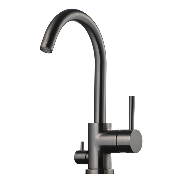 KÖKSBLANDARE EVO184 DM-AVSTÄNGNING BR BLACK CHROME | Beijerbygg Byggmaterial